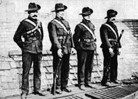 Citizen Army on the roof of Liberty Hall