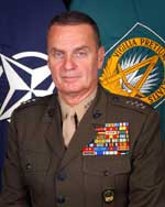 General Jones CO of Irish troops in Afghanistan