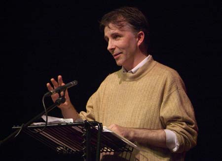 Kevin Higgins reading at 2005 Essex Poetry Festival