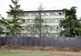 4mm thick, 3 metres high and 84 metres long. Padova's council (Italy) wall in their drug addicts.