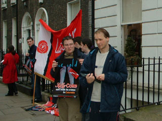 Protest get underway