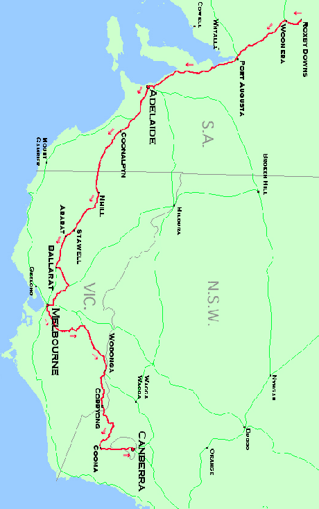 The route.