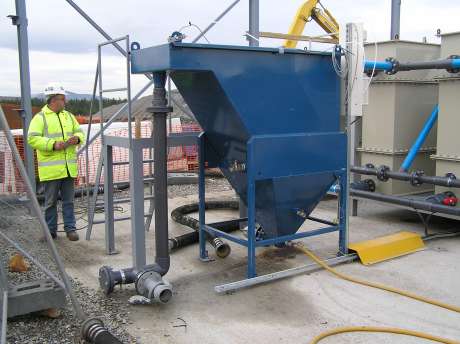 Disconnected equipment being inspected by Shell To Sea