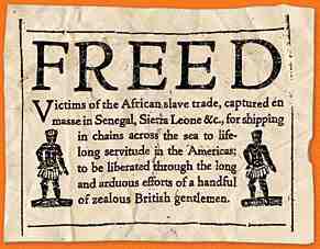 'The air of England is too pure for a slave to breathe in.'