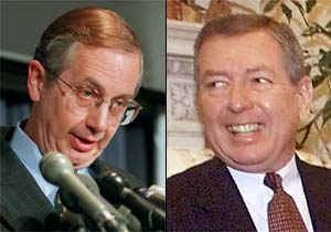 kkk man larry pratt pictured alongside John Ashcroft