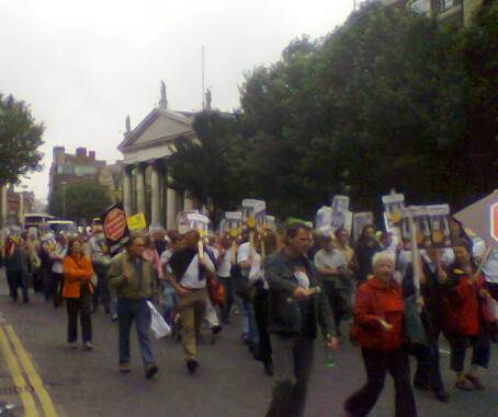 Heading back towards O'Connell bridge