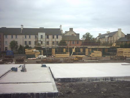 New social housing construction.