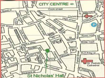 Map to St Nicholas of Myra