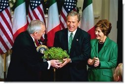 Taoiseach Meets The Leader of the Free World