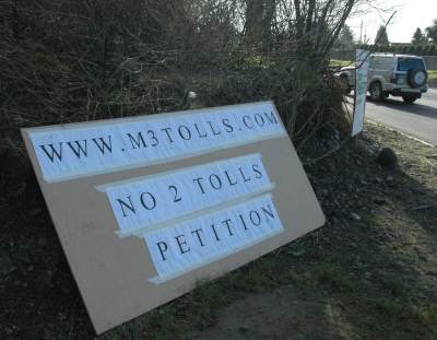 No M3 Tolls Protest, Navan