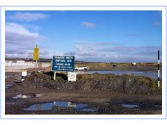 Tramore Beach Dump Entrance