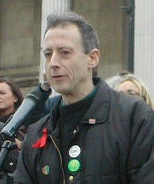 Tatchell:- He attempted a citizen arrest of Mugabe.