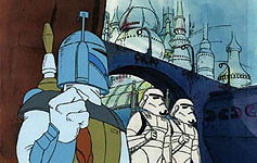 Boba Fett & Stormtroopers in the animated segment