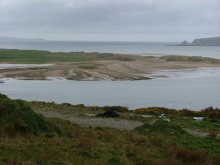 This is the estuary the pipeline is cross over, construction of this part is planned for August.