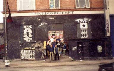 ungdomshuset front door