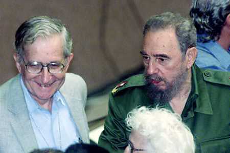 Disgusting. When Noam met Fidel