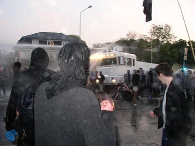 Water Cannon In Dublin 04