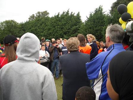 joe costello, bohs players and the final presentation to FATIMA