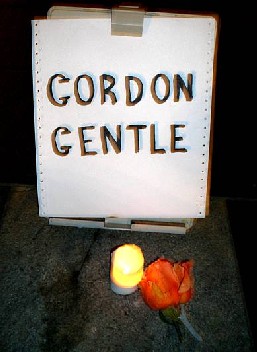 Gordon Gentle Died Aged 19, In Iraq On 28th June 04