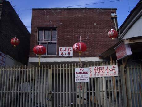 chinese lanterns on moore lane