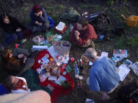 birthday party in the garden