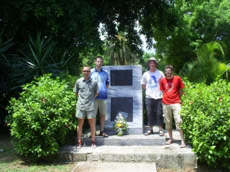 Laying of wreath at Hunger-Strike Memorial