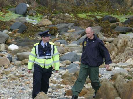 A day out on the beach for the detectives?!