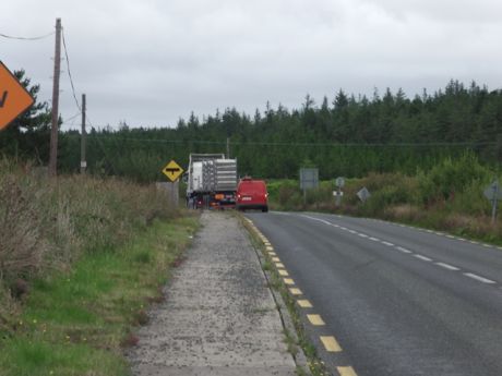 Tunnel segments on route to Aughoose