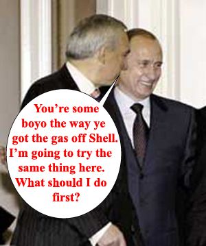 Bertie+Putin