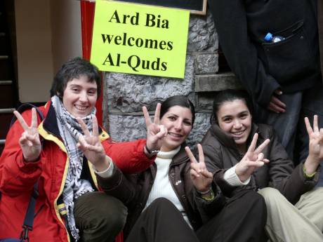 Maria; from Basque country and one of the prime movers of the UL Palestine Solidarity Society