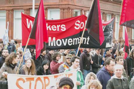 Anarchists on the march