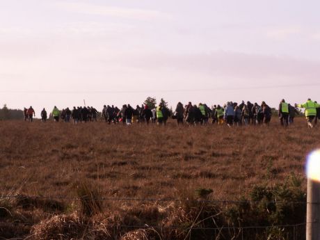 Crossing the bog