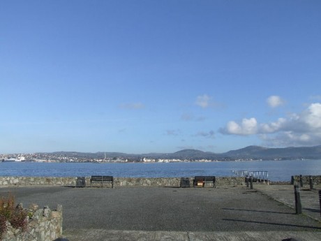 Warrenpoint viewed this morning from Omeath.