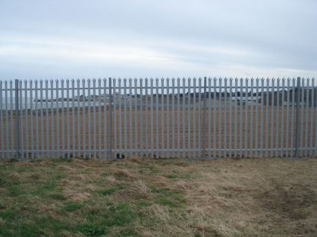 Greystones behind the wire