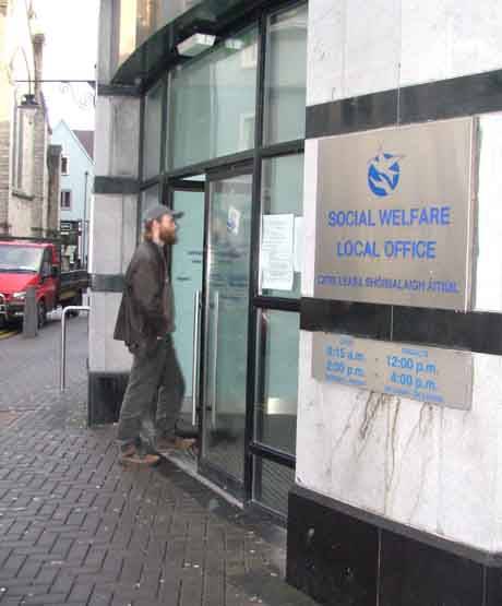 In what is for many perhaps an unsurprising development, this shadowy hate-figure known only as 'BlackPope' was seen to enter the Hynes Building in Galway (a major State cash-dispensing institution).