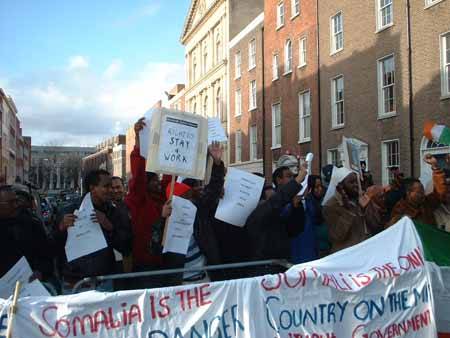 Outside the Dail