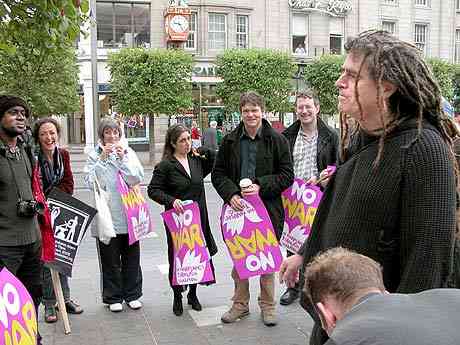 Vigil before the Walk to the Four Courts