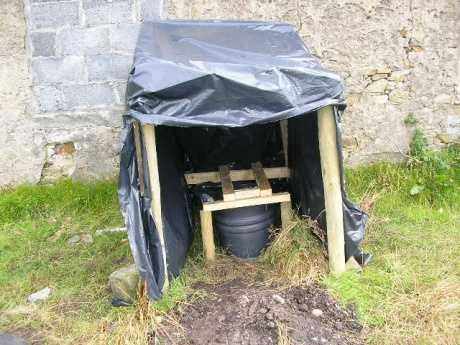 ..and a compost toliet is included