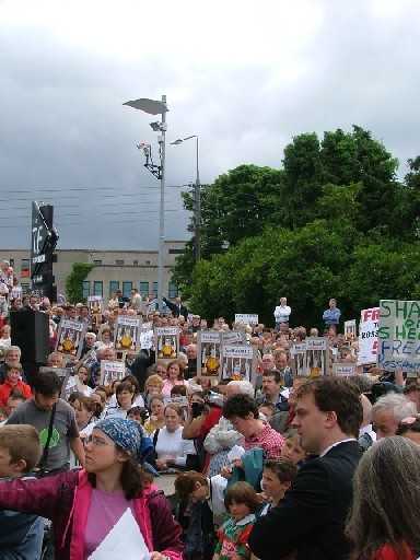 thousands gathered to show solidarity for the rossport 5