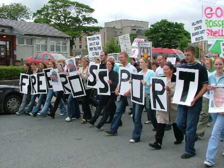 March begins led by the families of the Rossport 5