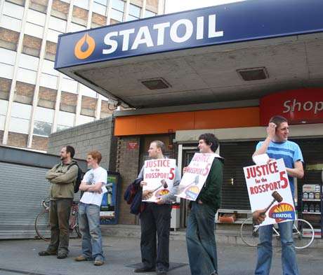 A honking motorist turns heads