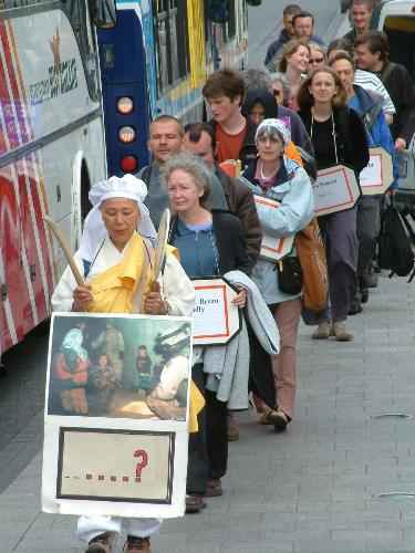 Group Makes its way towards Four Courts