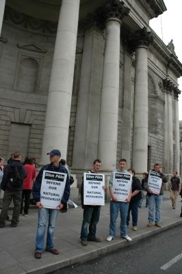 Sinn Fein protest