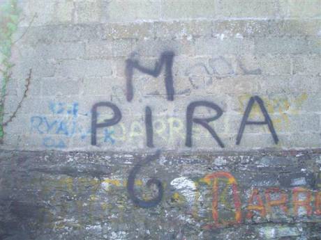 WRITING ON THE BELFAST WALL