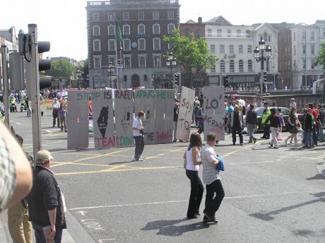 The Wall at O'Connell Bridge