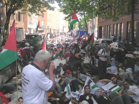 Die-in at the Eu Offices