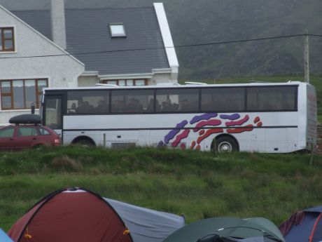 Garda 'public order unit' being bussed in