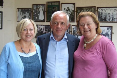 Joan Hardy, Kevin McGeough, Anne Muldowney.