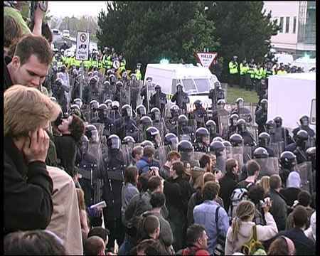 Ranks of riot police keep growing