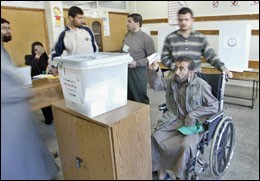 he got to the ballot box. many disabled voters yesterday in the UK & NI didn't.